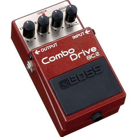 Boss BC-2 British Combo Drive Guitar Effects Pedal | Musician's Friend