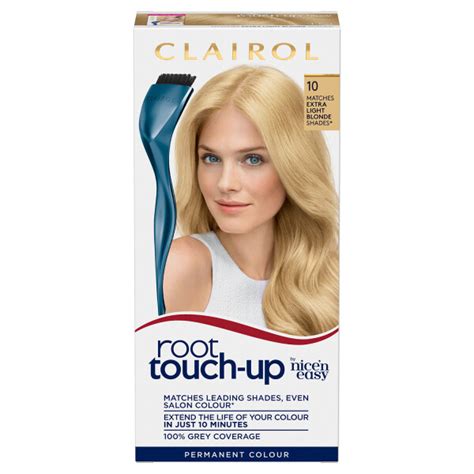 Buy Clairol Root Touch-Up Hair Dye 10 Extra Light Blonde 30ml