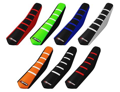 Custom Dirt Bike Ribbed Seat Cover - FREE SHIPPING - MotoPro Graphics