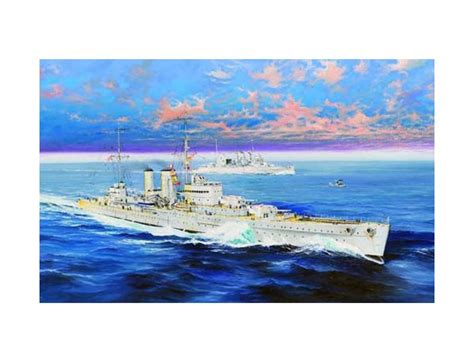 TRUMPETER 1/350 HMS EXETER MODEL KIT - TJD Models