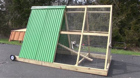 Chicken Coop Build: Portable Chicken Coop On Wheels For Sale