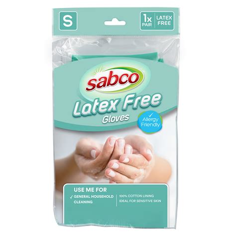 Latex Free Gloves - Small | Sabco