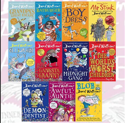 David Walliams Books - Pleasant Street Primary School