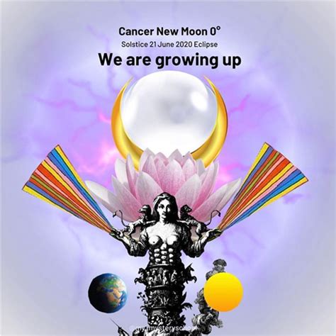 Cancer New Moon Eclipse and Solstice – We Are Growing Up - Merryl Key