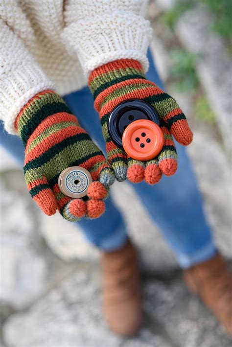 Coraline Gloves Knitting Pattern - Handy Little Me