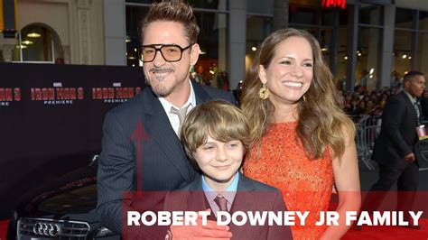 Robert Downey Jr family ★ wife son daughter ★ - YouTube