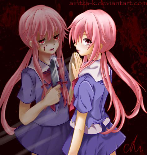 Gasai Yuno | Fan Art by Aintza-K on DeviantArt