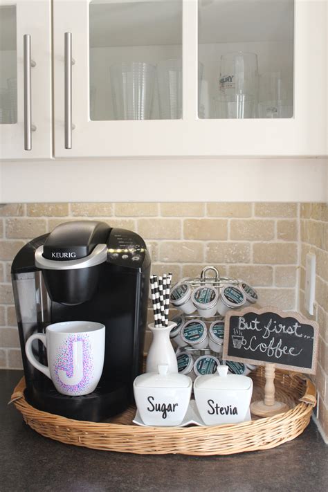 10 Pretty & Functional Home Coffee Stations Ideas - Love and Marriage