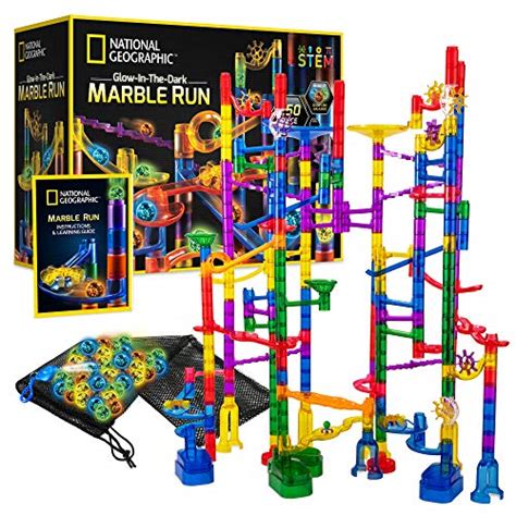 NATIONAL GEOGRAPHIC Glowing Marble Run – 250 Piece Construction Set with 50 Glow | eBay