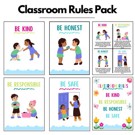 Preschool Classroom Rules Activities