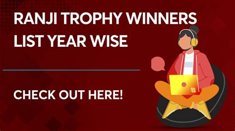 Ranji Trophy Winners List Year Wise - Get the complete list here!