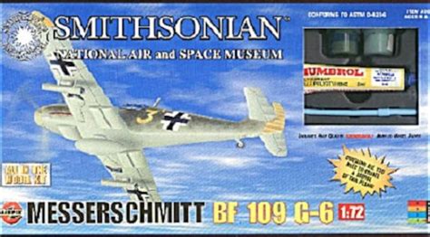 Messerschmitt BF 109 G6 Model Kit, Smithsonian National Air and Space Museum - Etsy