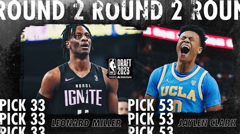 Timberwolves Introduce 2023 NBA Draft Picks Leonard Miller and Jaylen ...