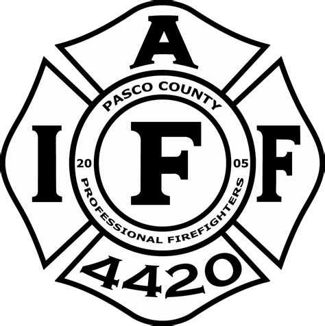 Black-and-White-IAFF-4420 – Pasco County Professional Firefighters