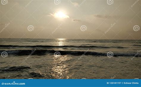 Sun rise stock image. Image of beach, rays, chennai - 120181197