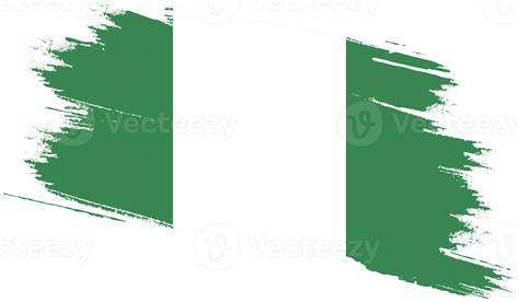Nigeria flag with grunge texture 12025092 PNG