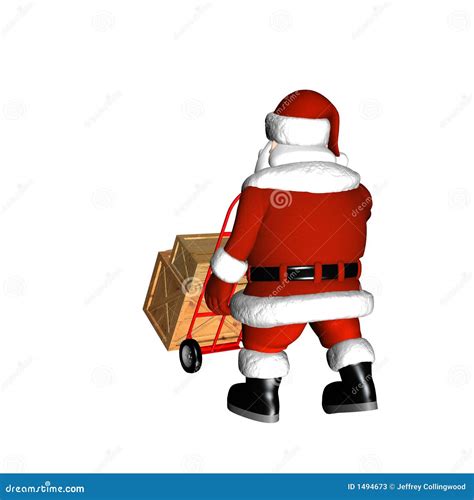 Santa Delivery 1 Stock Photos - Image: 1494673