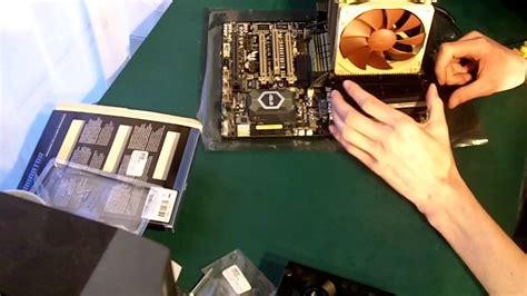 Corsair Dominator Ram And Airflow Cooler Installation On Asus ...