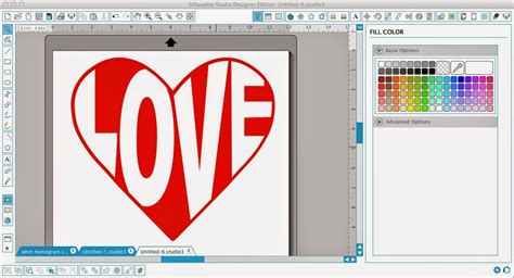 Silhouette Studio Word Art Tutorial (Shape Text: Heart) - Silhouette School