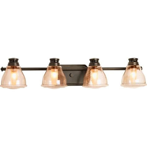 Progress Lighting Academy Collection 4-Light Antique Bronze Bath Light-P2813-20WB - The Home Depot