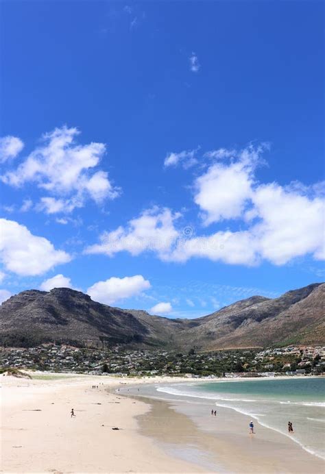 On the Beach in Hout Bay in South Africa Editorial Photo - Image of ...