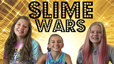 Slime Wars Blindfolded Edition with Kayla Davis - YouTube