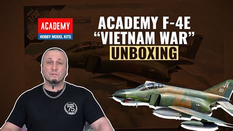 ACADEMY | 1/32 USAF F-4E "Vietnam War" Unboxing | #askHearns - YouTube