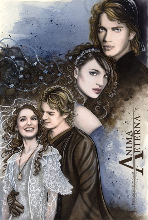 Anakin and Padme - Anakin and Padme Fan Art (38556193) - Fanpop