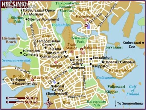 Helsinki Map - ToursMaps.com