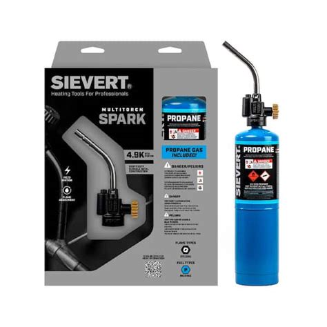 Reviews for SIEVERT 14.1 oz. Propane Gas Multi-Torch Spark Torch Kit | Pg 2 - The Home Depot