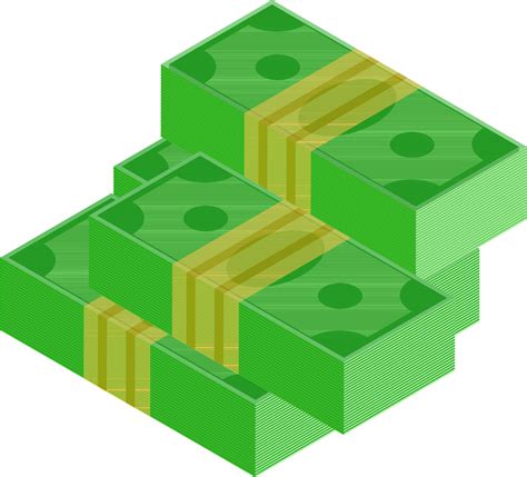 Stack of money or banknote isometric icon. 24466256 Vector Art at Vecteezy