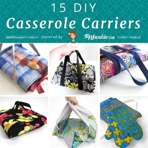 15 DIY Casserole Carriers | Casserole carrier, Casserole carrier pattern, Carrier pattern