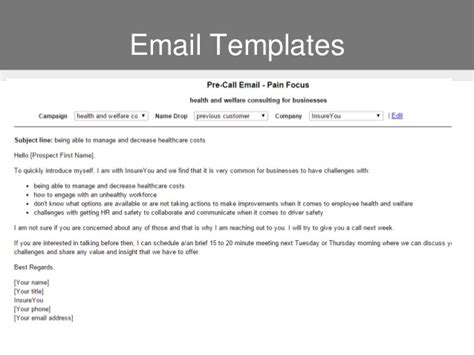 Sales Pitch Email Template | williamson-ga.us