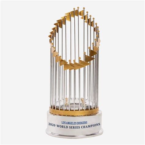 Los Angeles Dodgers 2020 World Series Champions Trophy Replica