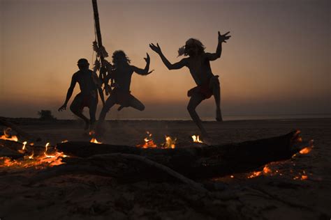 Aboriginal Dancers, Arnhem Land, Australia - Art Wolfe