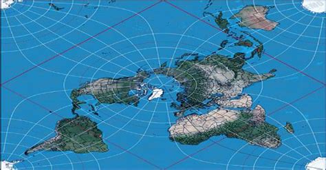 New 2D Map Of World "Most Accurate" Ever Made And Flat-Earthers Are Going To Love It - QS Study