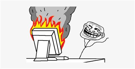 , Trollface Computer ) - Troll Face Computer Gif - 500x341 PNG Download ...