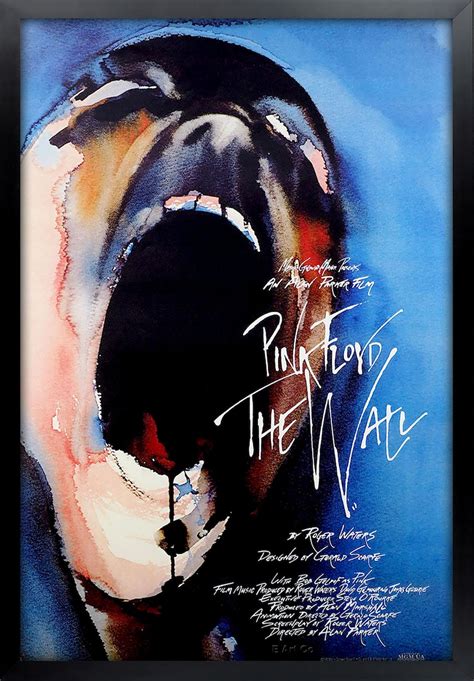 Pink Floyd the Wall Movie Poster Framed and Ready to Hang. - Etsy