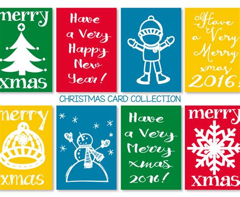 Mini Christmas Cards Printable