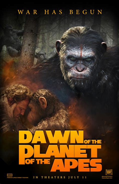 Dawn Of The Planet Of The Apes Movie Poster