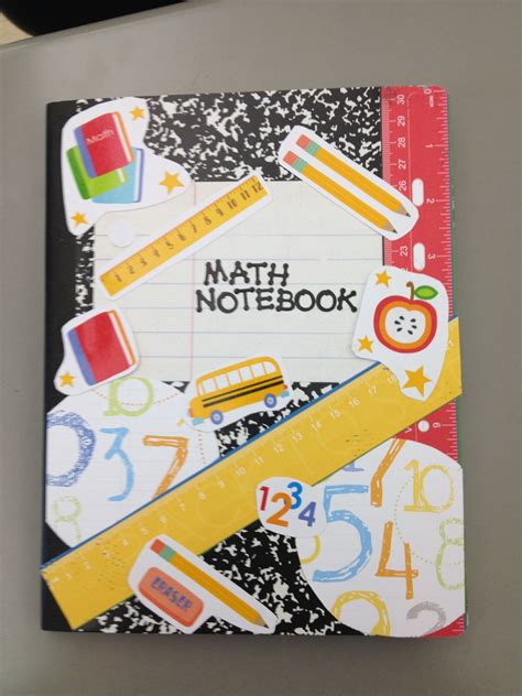 Math Notebook Cover Ideas