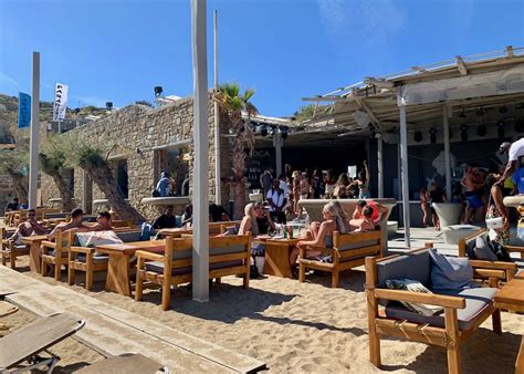 Paradise Beach Club in Mykonos