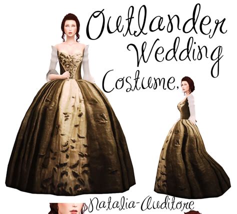 Sims 4 Outlander Wedding Dress ( ROYAL ) | The Sims Book