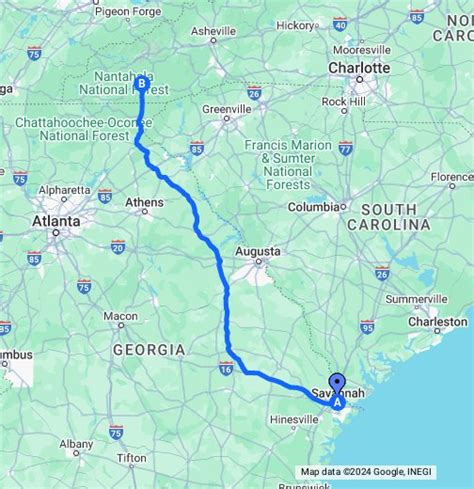 Driving directions to Franklin, NC - Google My Maps