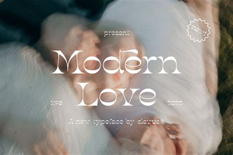 Modern Love - Typeface, a Serif Font by ClevUs