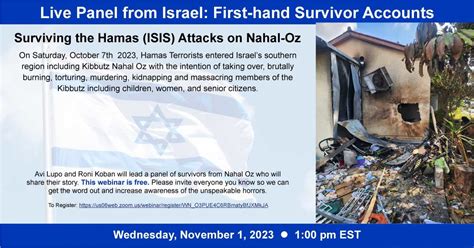 Surviving the Hamas Attacks on Nahal-Ozing | Security Info Watch