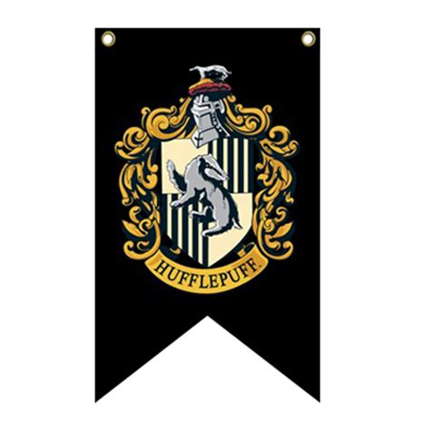 Harry Potter Hufflepuff House Banner Flag - Otakucollect