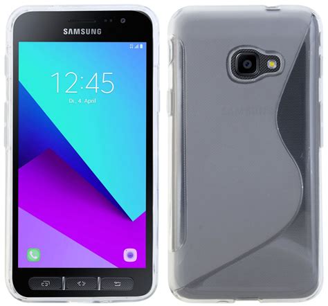 Gumijasti / gel etui S-Line za Samsung Galaxy Xcover 4S / Xcover 4 - prozorni - MobiTerra