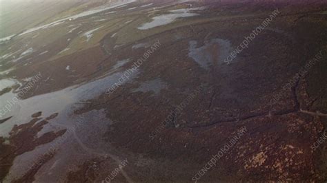 Approaching Mont-Saint-Michel, aerial - Stock Video Clip - K008/9674 ...