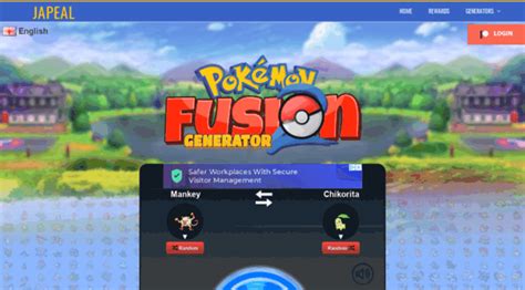 pokefusion.japeal.com - Pokemon Fusion Generator - Poke Fusion Japeal